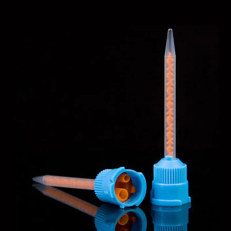 

50 штук смешивающих наконечников для стоматологической короны, полимерные материалы