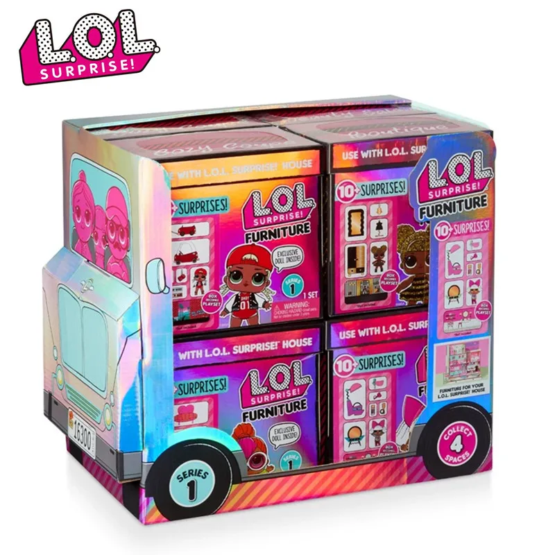 Оригинал L.O.L. Набор мебели для сносного шара игровой домик девочек игрушки