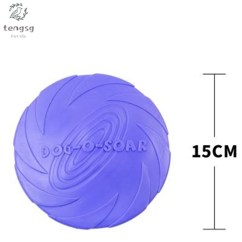 

Funny Silicone Flying Saucer Dog Cat Toy Dog Game Flying Discs Resistant Chew Puppy Training Interactive Dog Supplies