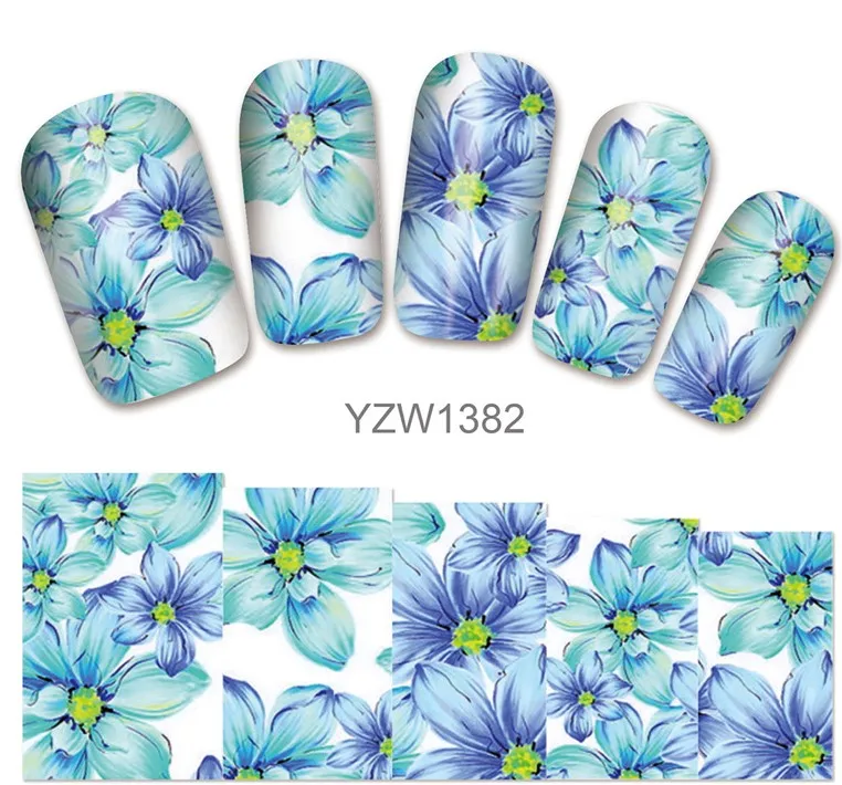 Комплект из 3 предметов, для художественного оформления ногтей Nail Art Типсы, наклейки на ногти ногтей форма бахрома направляющие Стикеры "сделай сам" Французский маникюр - Цвет: YZW1382