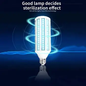 

Intelligent UV Remote Control+Conversion Holder Germicidal Lamp Bulb Corn Light Bulb UV Lamp Ultraviolet Lamp 220V/110V Dropship