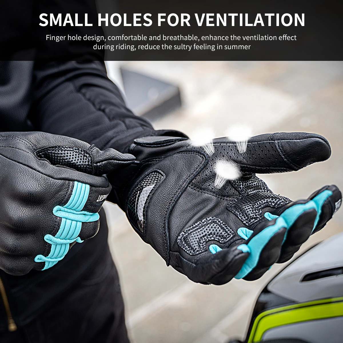 SFK Genuine Leather Goatskin Retro Motorcycle Gloves Full Finger Touch Screen Knuckle Protection motocross motorcycle accessory motorcycle gloves,leather motorcycle gloves