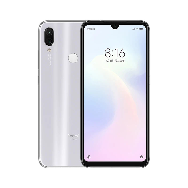 Дешево Мобильный телефон Xiaomi Redmi Note 7 с глобальной версией, 4 гб, 64 гб, восьмиядерный процессор Snapdragon 660, 4000 ма ч, 6,3 мп, 5 мп, две камеры, дюйма, полный экр...