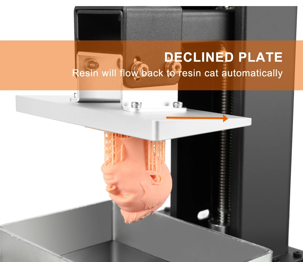 Более длинный Orange30 3d принтер 2 к экран 405nm УФ слайсер светильник-отверждение Impresora 3D ювелирные изделия стоматологический Профессиональный SLA 3d принтер