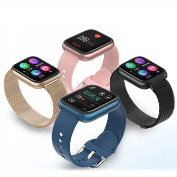 

P6 Smart Watch Women Men SmartWatch 1.4 Inch Full Touch Screen Heart Rate Monitor IP67 Waterproof Fitness Tracker PK B57 P70 P80