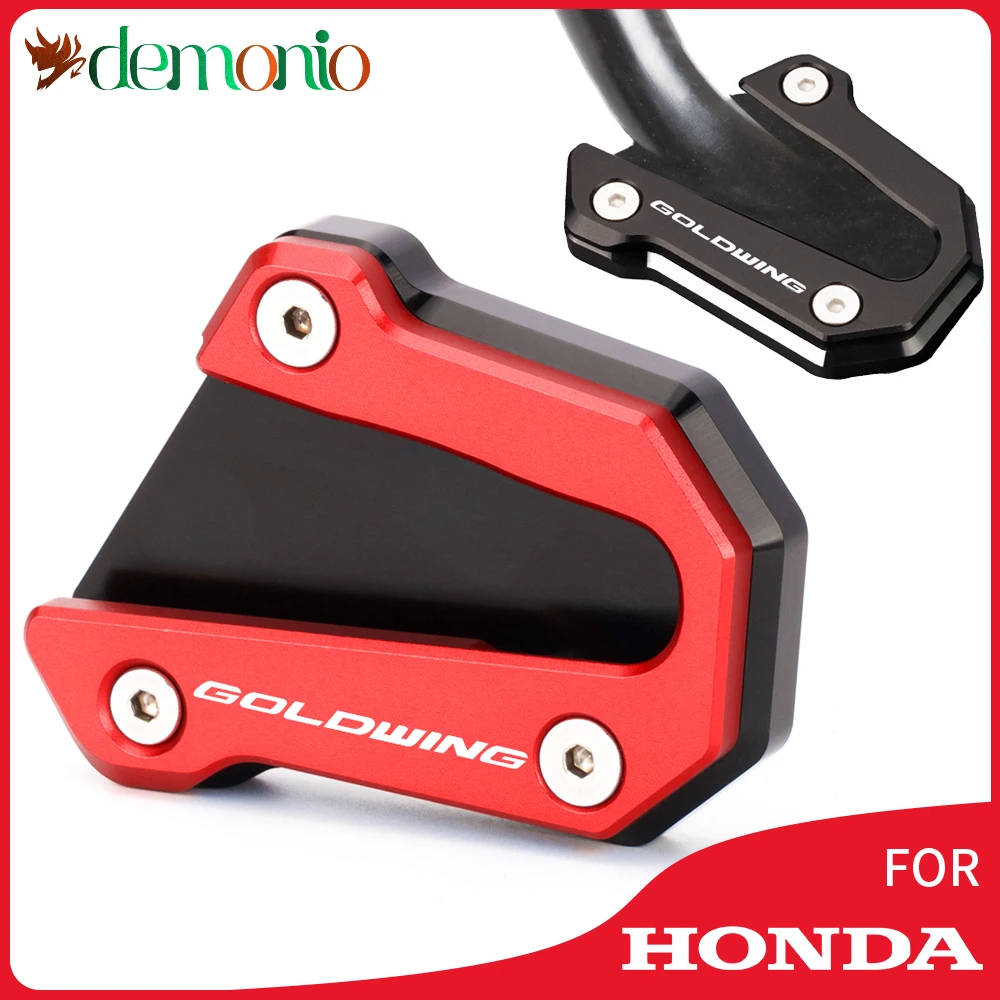 CNC Kickstand Side Stand Enlarge Extension Plate For Honda GL1800 Goldwing 1800