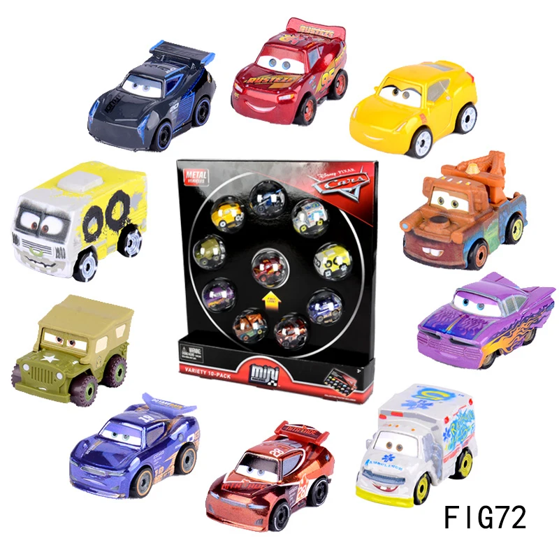 Disney Pixar Cars 2 3 Curve Launcher Lightning McQueen мини трек 10 Игрушечная машина детский подарок на