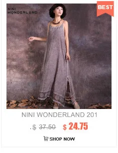 NINI WONDERLAND летнее платье-комбинация без рукавов, женское хлопковое богемное макси платье, женское асимметричное винтажное длинное платье