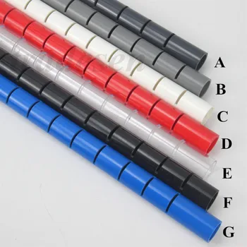 

7 Colors 20~50mm Fish Tank Rain Pipe Drip Water Tube Downcomer Cess-Pipe Aquarium PVC Pipe Filter Accessories Drain Deluge Pipe