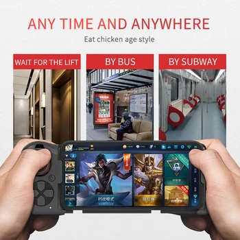 

Wireless Game pad Bluetooth Android Joystick VR Telescopic Controller Gaming Gamepad For iPhone PUBG Mobile Joypad