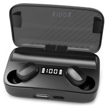

A9 TWS 5.0 Bluetooth 9D Stereo Earphone CVC8.0 Wireless Earphone IPX7 Waterproof Earphones Sport Earphones Headsets