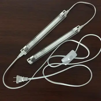

110/220V Convenient UVC Sterilizer Lamp Germicidal Light Ultraviolet Generator Quartz Disinfection Deodor Tube