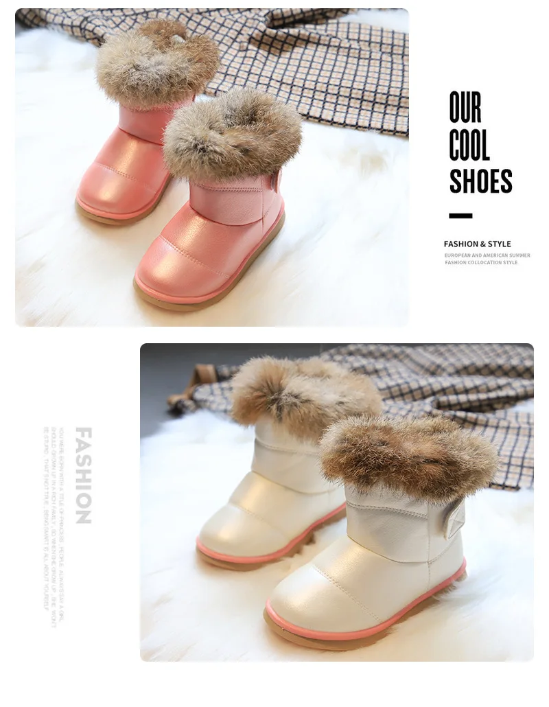 COZULMA/новые ботинки для маленьких девочек; детская зимняя обувь для мальчиков; студенческие зимние ботинки на меху с мягкой подошвой; детская хлопковая обувь
