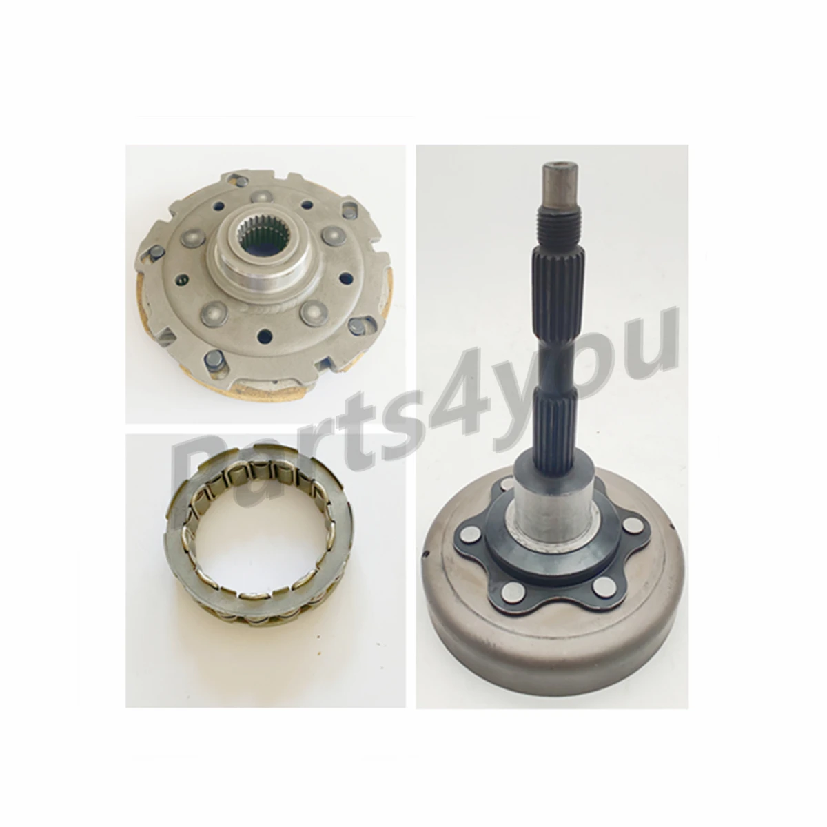 Clutch Pad Carrier Clutch Cover Housing One Way Bearing For Arctic Cat 350 400 425 450 500 0823-328 0823-197 0823-338 0823-198