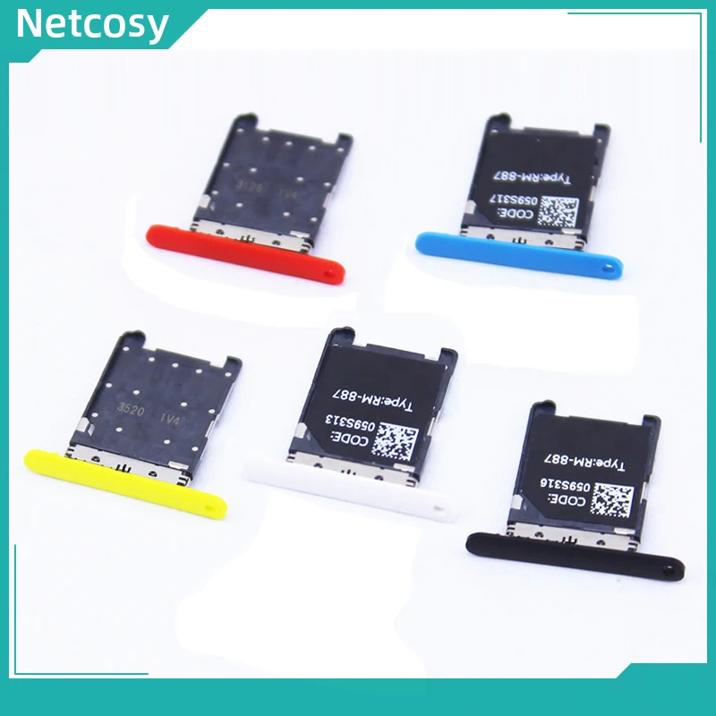 

Netcosy SIM Card Tray Replacement Parts SIM Card Slot Holder For Nokia Lumia 720 Card Hoder Repair For Nokia 720