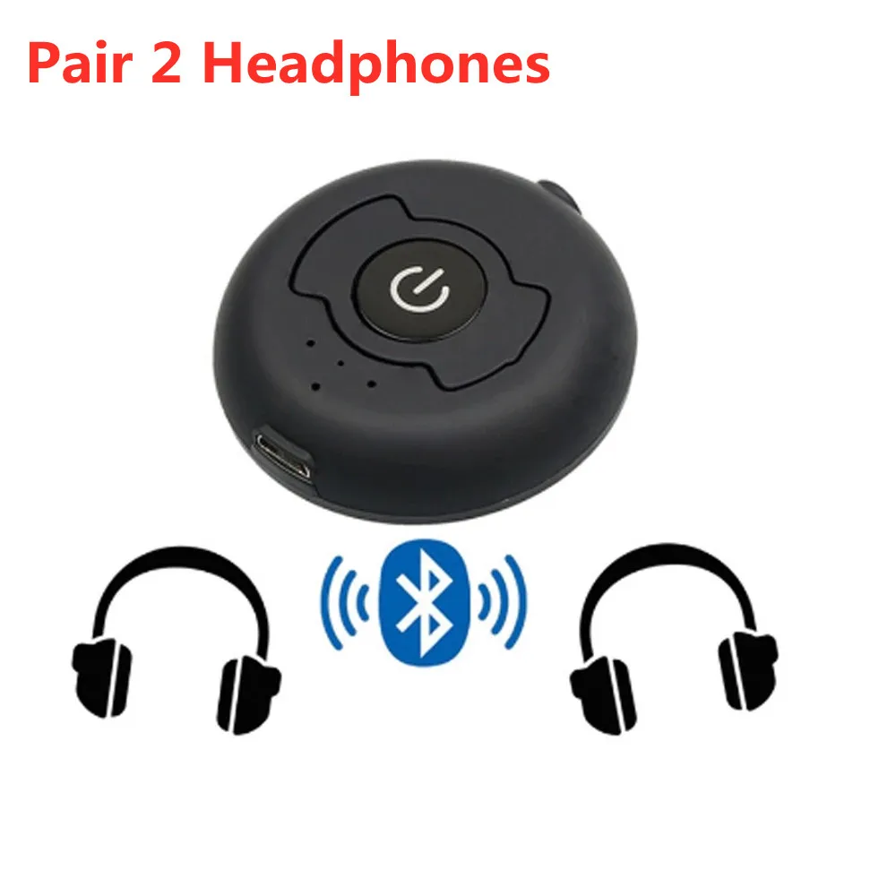 Беспроводной 3 5 мм AUX-разъем RCA Bluetooth передатчик многоточечный аудио музыкальный