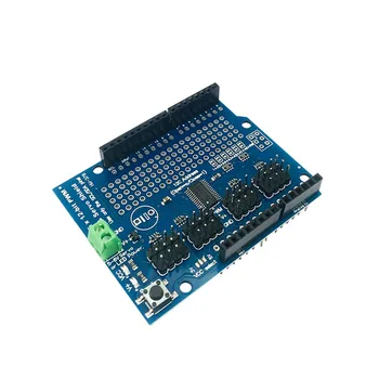 

PCA9685 16-channel module PWM/steering gear drive board controller IIC compatible with UNO