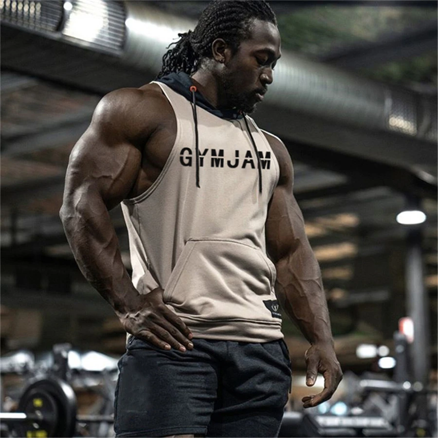 Бренд YEMEKE одежда худи для бодибилдинга рубашка фитнес Мужская майка для мускулистых мужчин Стрингер майка TankTop