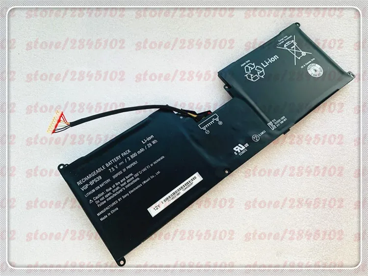 Аккумулятор для планшетов Sony VAIO SVT11213CXB SVT11215CGB/W SVT1121B4E SVT11224E SVT1122C5E SVT112A2WL Tap 11 7 5 в 29