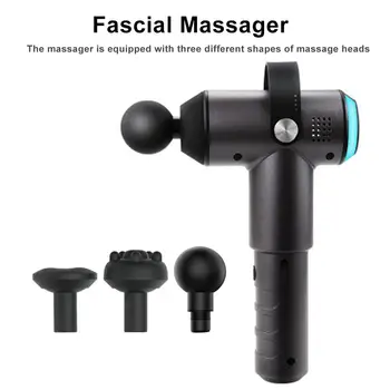 

Handheld Massage Gun Fascia Gun Electric Deep Muscle Fascia Massage Gun Muscle Relaxer Vibration Massager Fitness Equipment