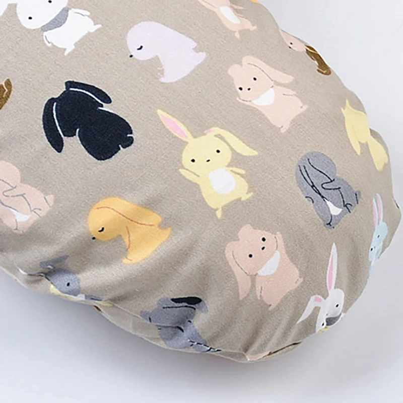 Baby Head Positioner Mummy Newborn Breast Feeding Baby Sleeping Pillow Anti-rollover  Toddler Printing Cotton YCZ001