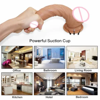 Strap On Dildo For Women Silicone Artificial Sucker Big Realistic Soft Penis Strap-ons Belt Anal Sex Toys for Couples Adults 18 4