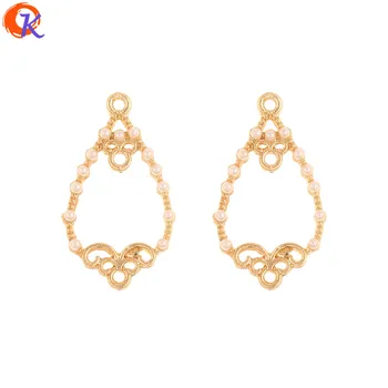 

Cordial Design 100Pcs 17*31MM Jewelry Accessories/Hand Made/Charms/Imitation Pearl//PendantDIY Jewelry Making/Earring Findings