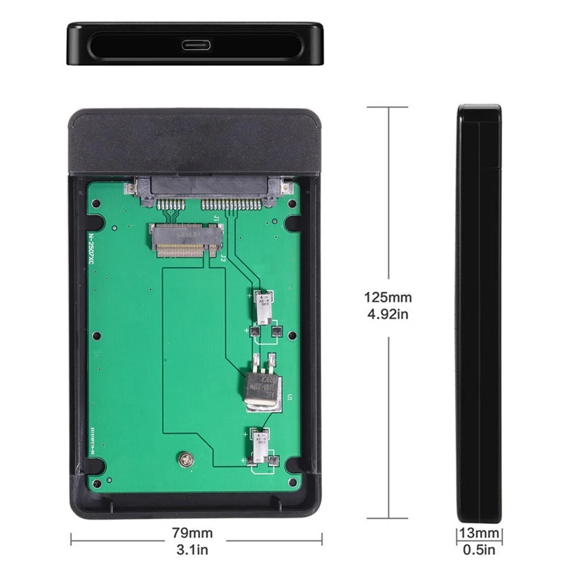 USB-C type-C до 20+ 6Pin SATA SSD жесткий диск корпус для lenovo Thinkpad X1 углеродный UC-122