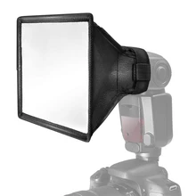 Diffuseur de Flash Portable universel, boîte à lumière Speedlight pour appareil photo DSLR Pentax Minolta Flash