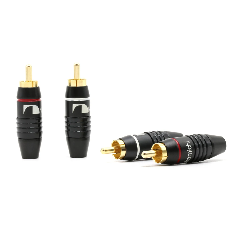 50 шт. R1711 Nakamichi RCA разъем припоя Золотой Аудио адаптер разъем