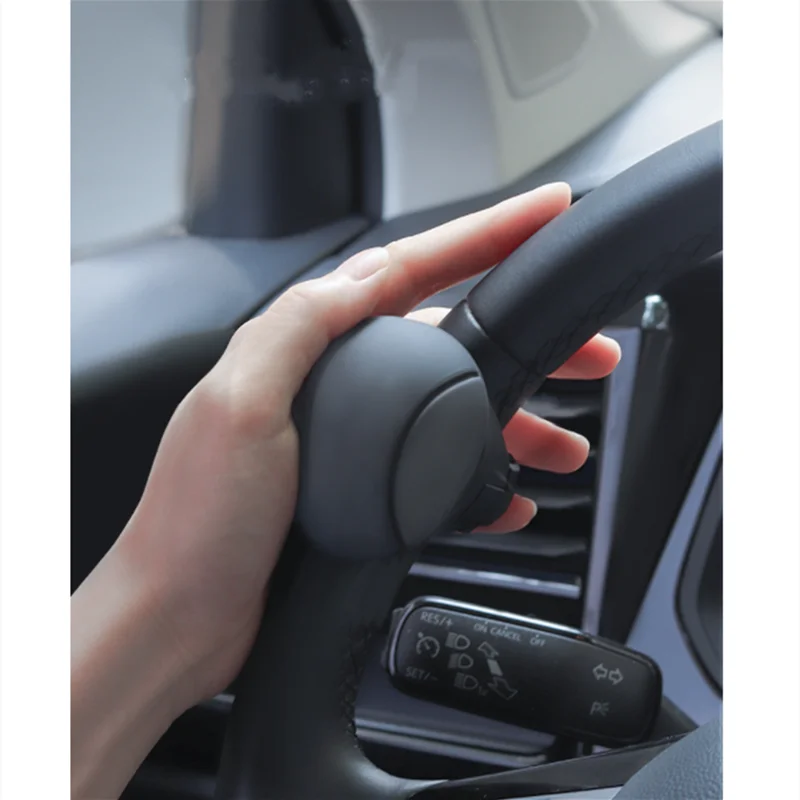 Car 360° Steering Wheel Booster Knob Ball Silicone Power Effortless Handle Strengthener Spinner Auto Accessories | Автомобили и