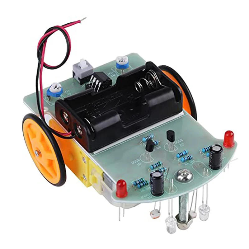 D2-1 DIY Kit Intelligent Tracking Line Smart Robot Car Kits TT Motor Electronic Patrol Automobile Parts Electr | Электронные