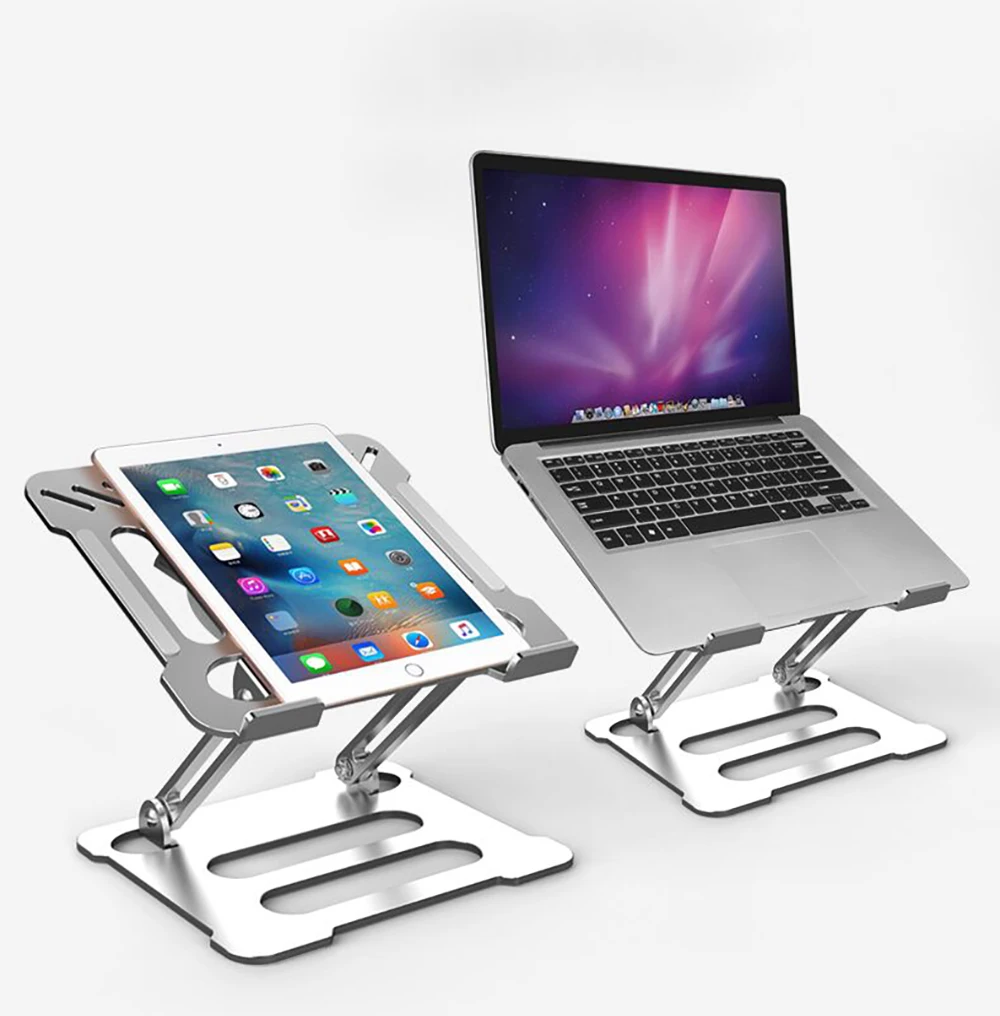 

Aluminum Laptop Stand Ergonomic Computer Stand Riser Notebook Stand For Air, Pro, Dell, HP, Lenovo More 10-17.3inch Laptops