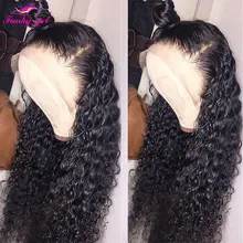 

30 32Inch Water Wave Wig HD Brazilian Lace Frontal Wig Pre Plucked Remy Transparent 13x4 Lace Front Human Hair Wigs For Women