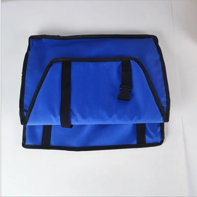 Синий Doppio Spessore Accessori Da Viaggio Maglia Appendere Sacchetti piegevole Forniture Per Animali Da Compagnia Cane Impermeabile - Цвет: Синий