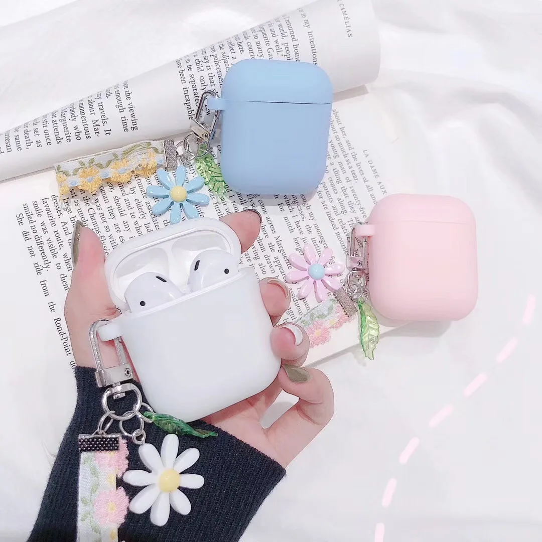 Силиконовый чехол для Xiaomi Airdots Pro 2 Air TWS роскошный цветочный подвесной орнамент с
