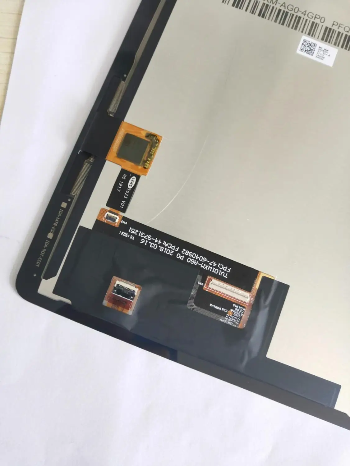Polegada Lcd com Tela de Toque para o Google Casa Ninho Hub Max Tela Cheia Digitador Assembléia Sensor 10.1 - Imagem 3