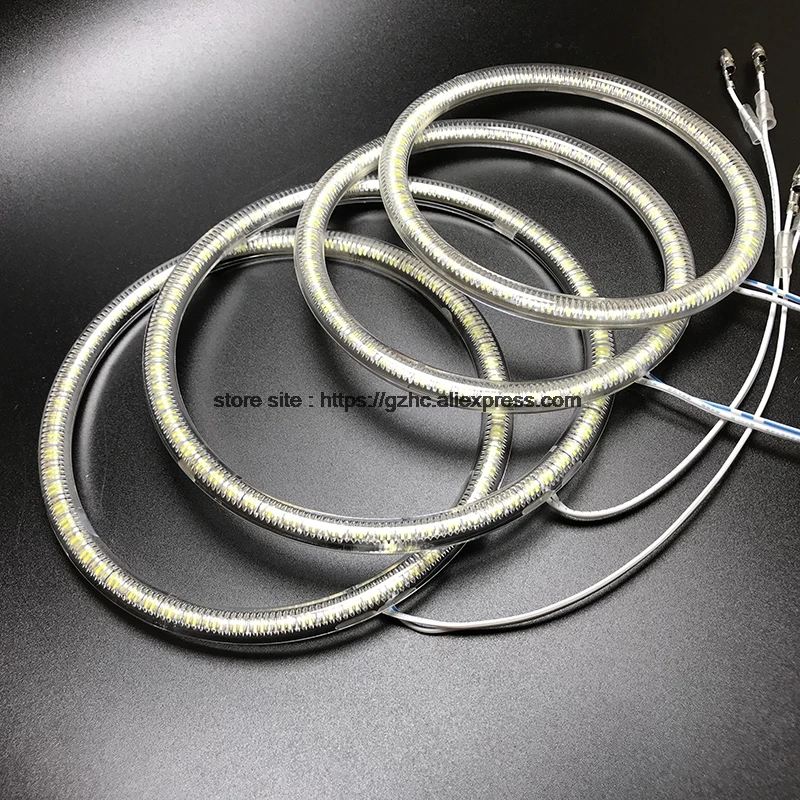 HochiTech ультра яркие красные/зеленые/Белый светодиодный глаза ангела 2500LM 12 В halo