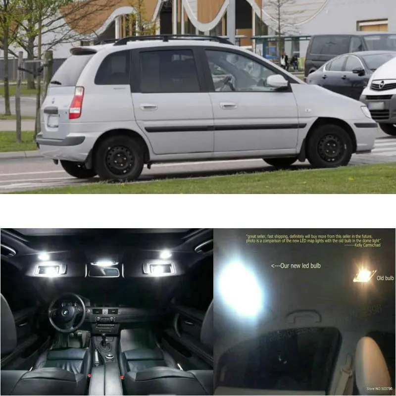 Led interior lights For Hyundai matrix fc 9pc Lights Cars lighting kit automotive bulbs Canbus | Автомобили и мотоциклы