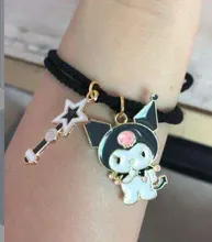 2021 romántica 2 unids/par imán pulsera de pareja para los amantes de dibujos animados Lindo juego de Braslet joyería de amistad, regalo de cumpleaños