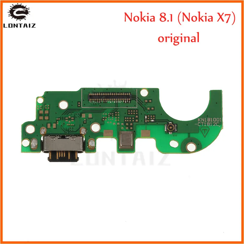 

For Nokia 8.1 X7 USB Charging Port Dock Connector Board Flex Cable Part