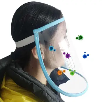 

Clear Dustproof Anti Splash Protective Visor Full Face Shield for Adults Kids