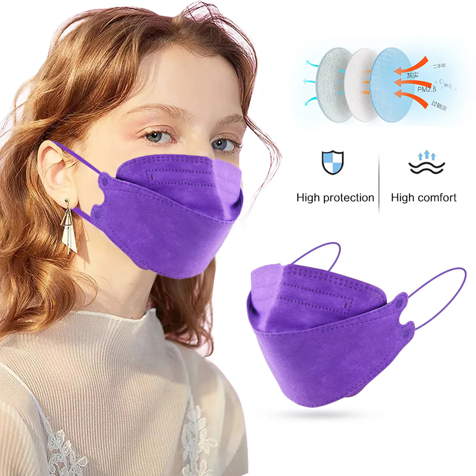 

Mascarilla Adult Outdoor Mask Droplet And Haze Prevention Masque Fish Non Woven Face Masks Dustproof Protection Mask Masquerade