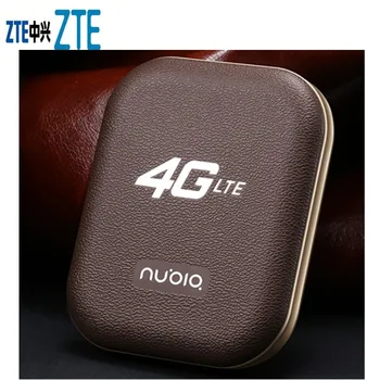 Billige 100 Pcs/Lots Entsperrt 4G Router Nubia WD670 4G LTE Router Wifi Hotspot 4G Modem Router Tasche Wifi Mit 3000mAh Batterie