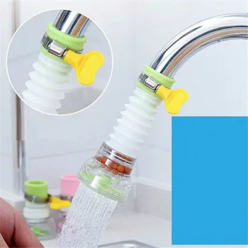 

Kitchen Faucet Nozzle Faucet Adapter 360 Degree Rotary Faucet Luxury Internal Thread Nozzle Filter Adapter Water Save Faucet