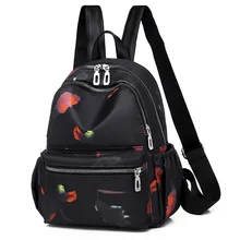 Винтажный рюкзак Sense, женская сумка, стиль, Студенческая школьная сумка, трендовая ткань Оксфорд, женская сумка, рюкзак для путешествий на открытом воздухе