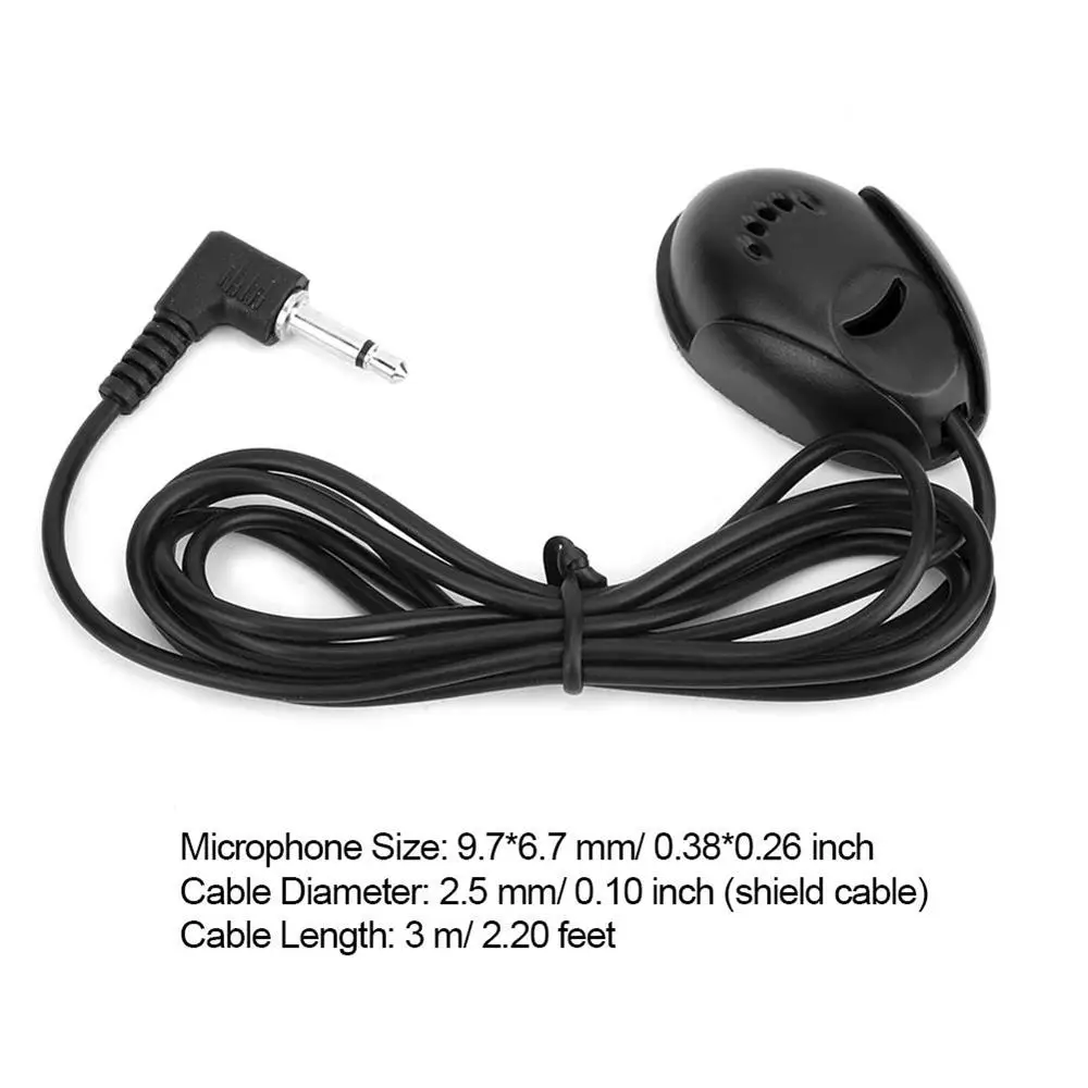 MINI Universal Car 3.5 mm Audio Omnidirectional microphone Portable External Microphone for Car
