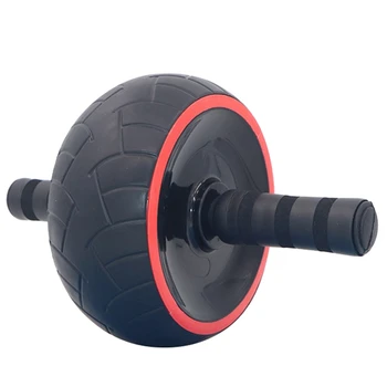 

Ab Roller No Noise Abdominal Wheel Ab Roller with Mat For Arm Waist Leg Exercise Gym Fitness Equipment