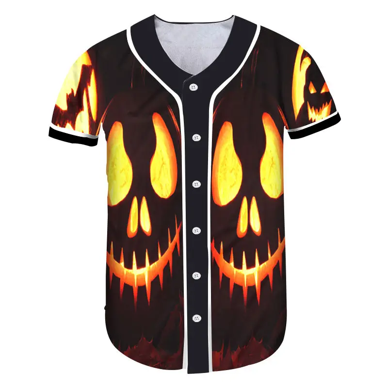 halloween baseball jersey