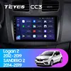 TEYES CC3 pour Renault Logan 2 2012 - 2022 Sandero 2 2014 - 2022 autoradio multimédia lecteur vidéo Navigation stéréo GPS Android 10 non 2din 2 din dvd ► Photo 2/6